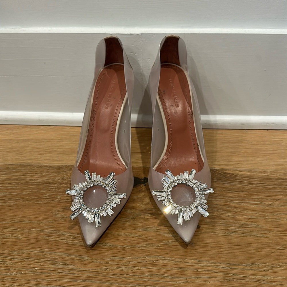 Authentic Amina Muaddi pumps